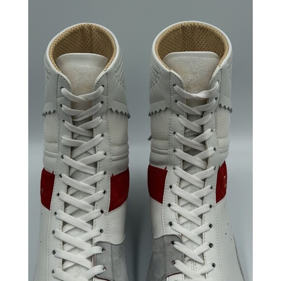 AUTHENTIC CHRISTIAN LOUBOUTIN Suede Knock-Out Boxing Sneakers (44 EU; 11 US) main image 14